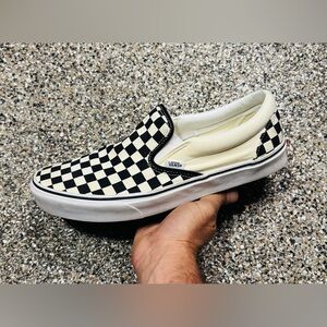 Vans Men's Classic Slip-On ‘Checkerboard’ Sz 11.5M
